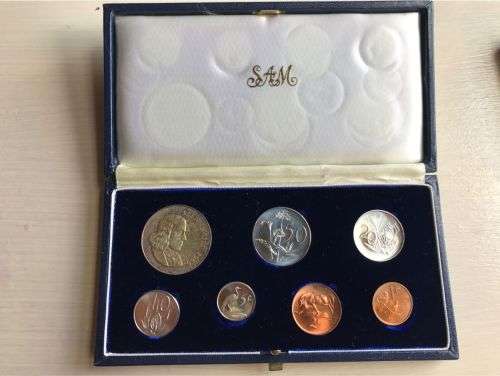 1965 South African Proof Set In Box