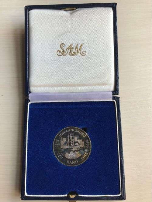 Mining One Rand Proof Coin In Box