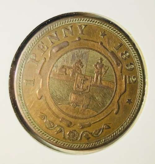 ZAR1892 Complete Coin Set 1D 3P 6P 1S 2S 2.5S (No 5S)