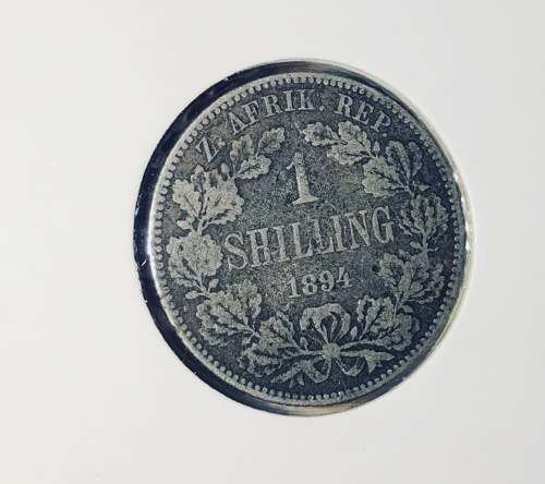 ZAR 1894 Complete Coin Set 1D 3P 6P 1S 2S 2.5S