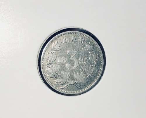 ZAR 1895 Complete Coin Set 3P 3P 1S 2S 2.5S