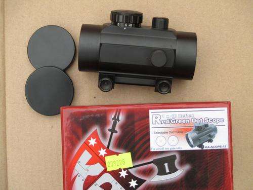 1x40 Red Green Dot Sight Scope