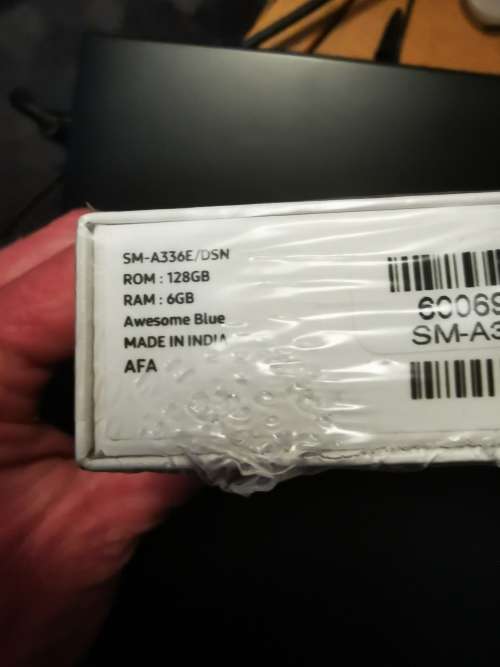 Samsung Galaxy A33 5G - 128GB - 6GB Ram - Dual Sim - Awesome Blue