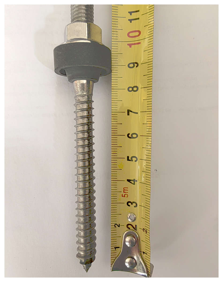 Hanger Bolts solar Screw 10x200mm