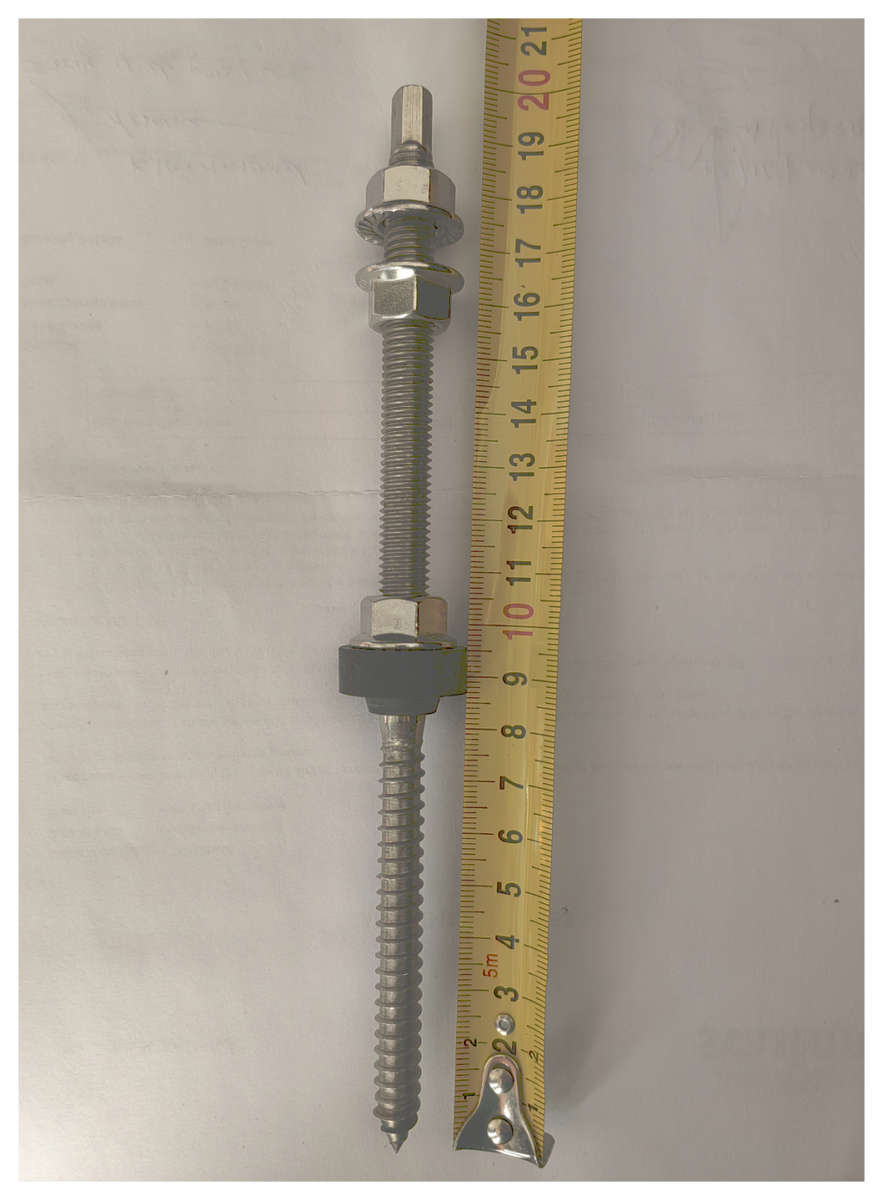 Hanger Bolts solar Screw 10x200mm