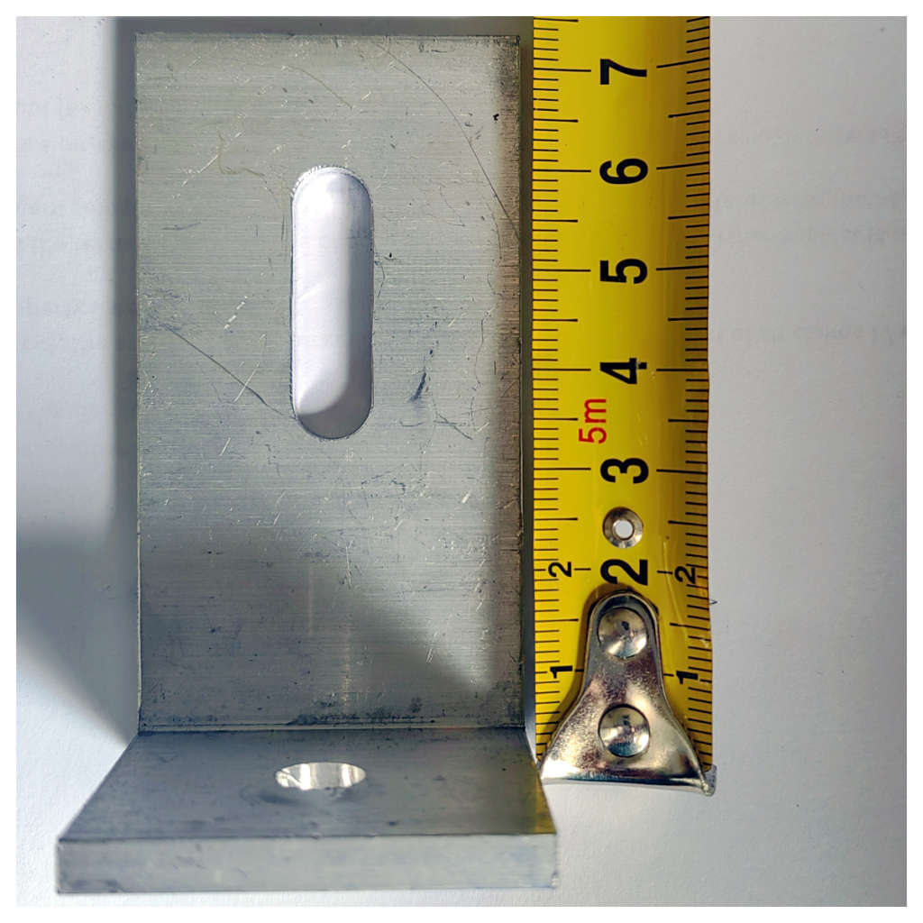 L Bracket Aluminium Slotted