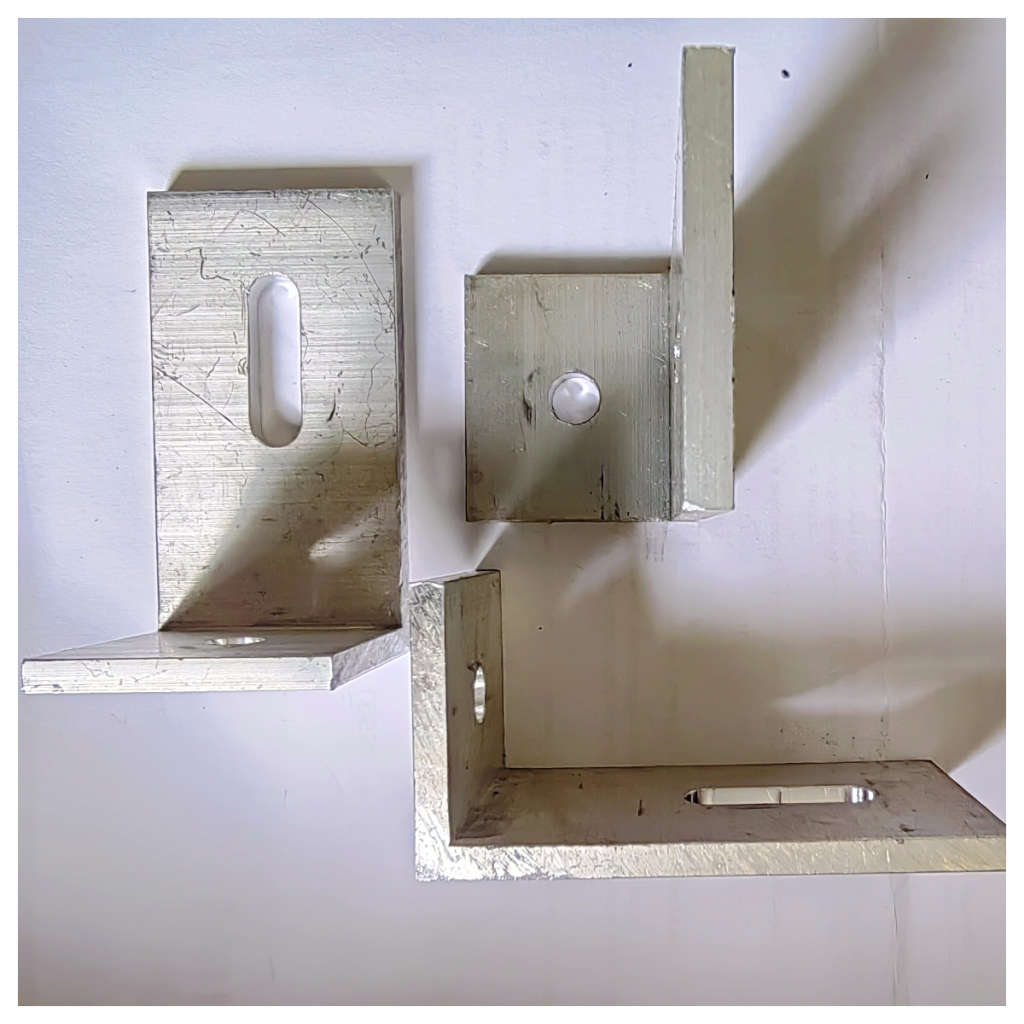 L Bracket Aluminium Slotted