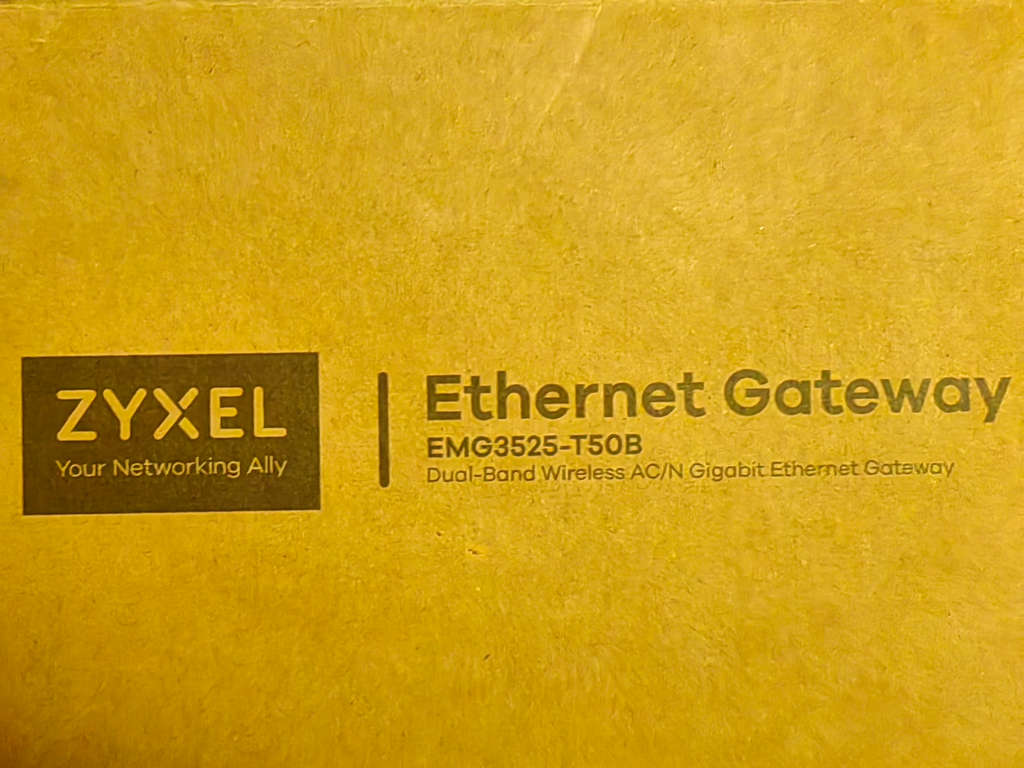 Zyxel Dual-Band Wireless AC/N Gigabit Ethernet Gateway