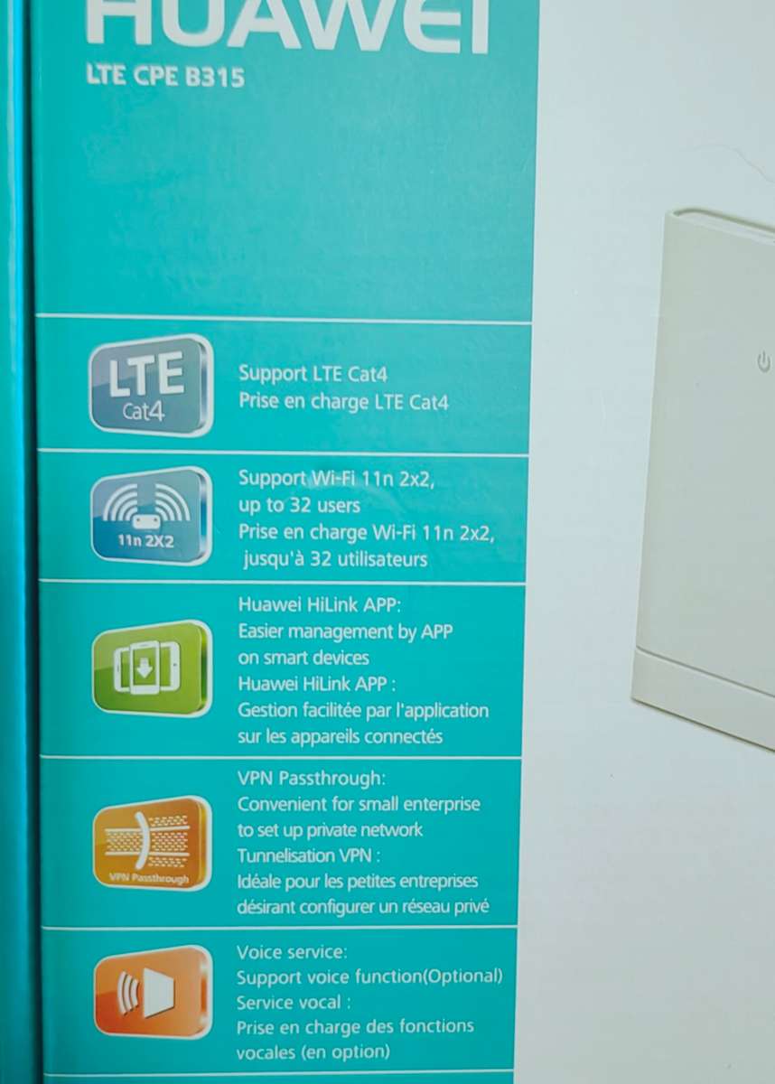 Huawei B315 Wireless LTE Router