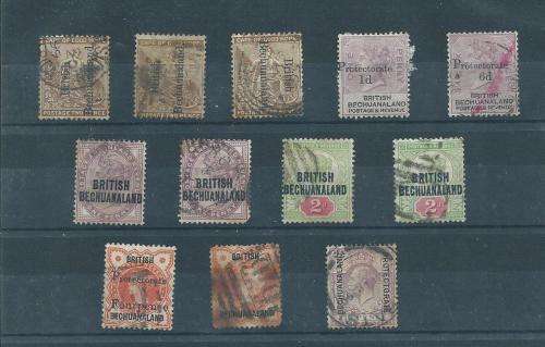 Bechuanaland selection used.with high value!!!!!!!!