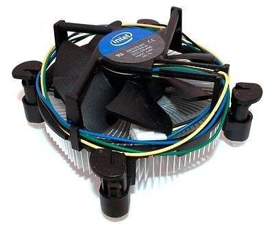 Intel Stock HSF Aluminium CPU Cooler Heatsink with Copper Core for Intel CPU LGA 1156 1155 1150