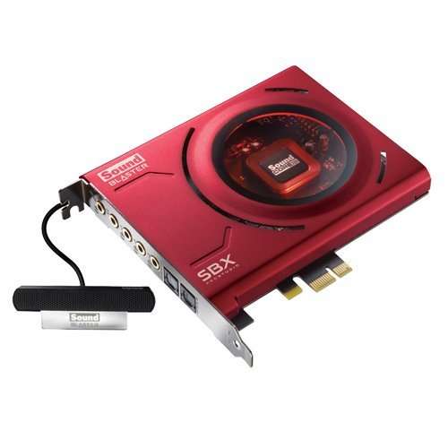 Creative Sound Blaster Z PCIe Gaming Sound Card inc High Performance Amp and Beam Forming Microphone