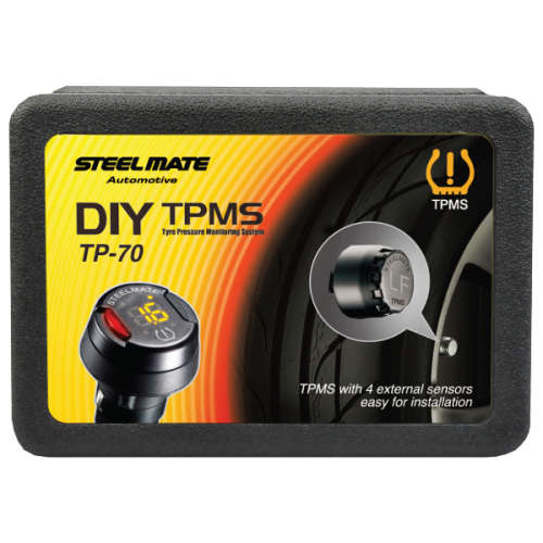 DIY STEELMATE AUTOMOTIVE TYRE PRESSURE MONITORING SYSTEM (TPMS)