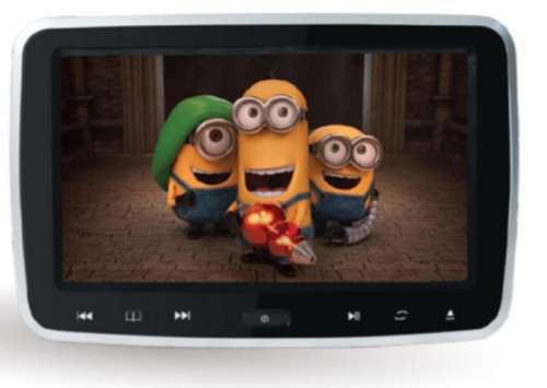 10" PORTABLE TABLET DVD PLAYERS & WIRELESS HEADPHONES X 2