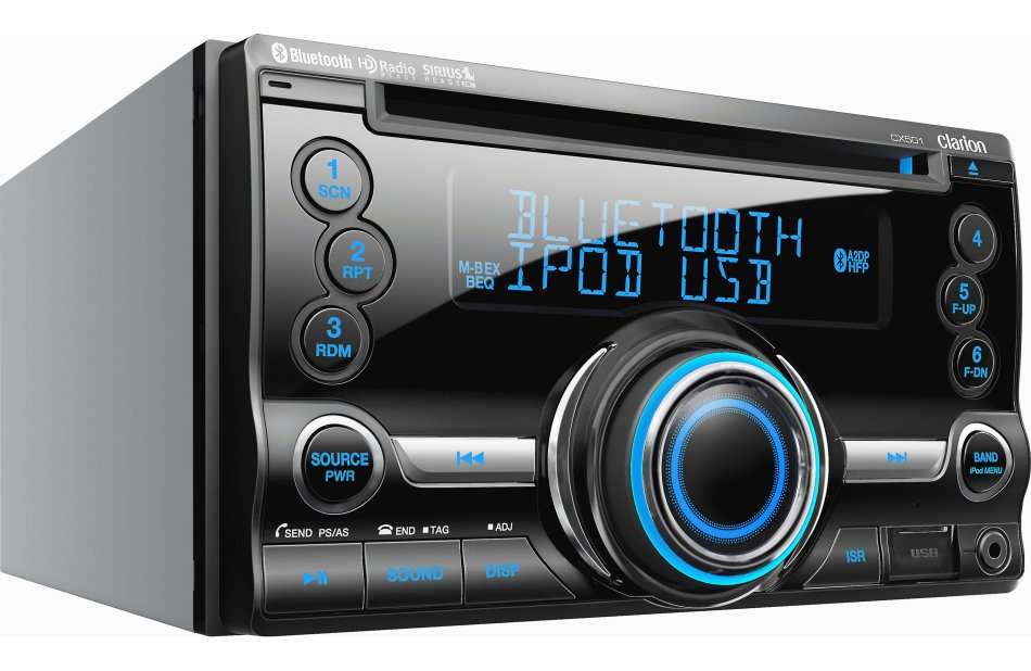Clarion CX501A  2-DIN Bluetooth CD/ USB/ MP3/ WMA receiver
