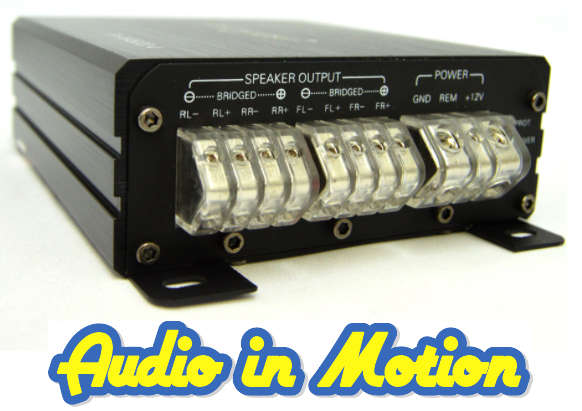 Targa Digital Nano Series 4600W 4 Channel Amplifier