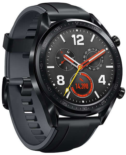 Huawei Watch GT Sport B19S AMOLED 3.53 cm Smartwatch - Black