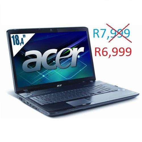 Acer Aspire 8942G Core i7 8GB RAM 18.4" Screen BluRay Drive!