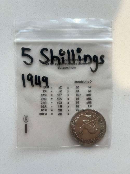 5 Shillings 1949
