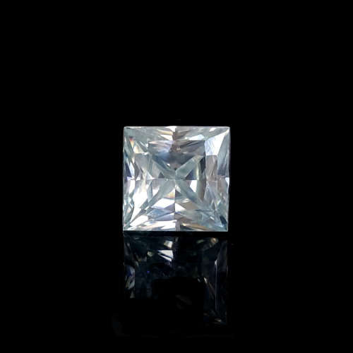2.658ct Light Blue Moissanite