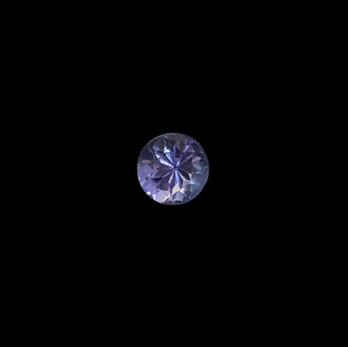 0.69ct Round Cut Genuine Tanzanite