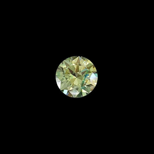 0.94ct Greenish Blue Moissanite