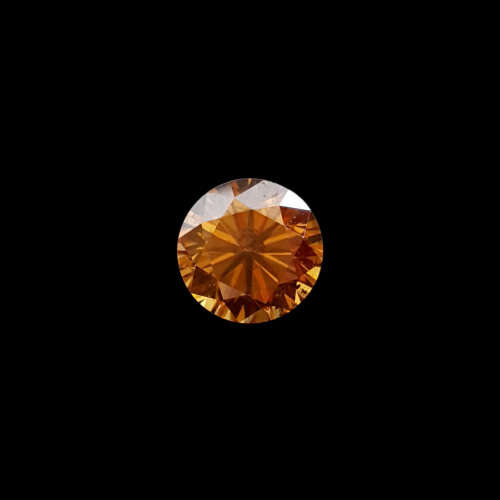 1.2ct Yellowish Brown Moissanite