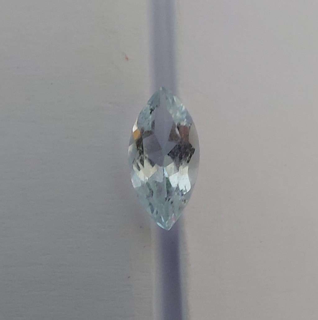 0.99ct Light Blue Marquise Topaz