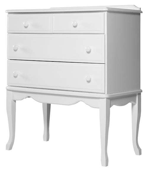 Chest of drawers on long Queen Anne Legs