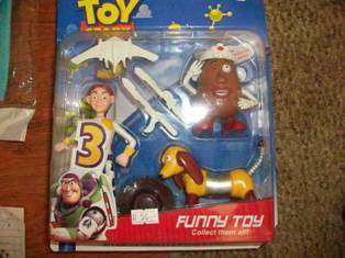 TOY STORY  --JESSY, MRS POTATO HEAD & DOG
