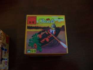Building brick toys - fits well with legos - armed canoe