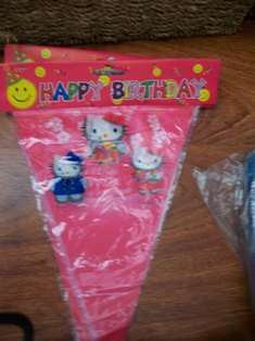 HELLO KITTY PARTY BANNER
