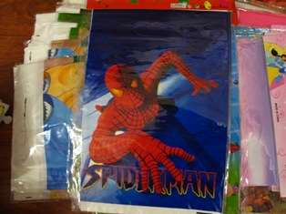 spiderman PARTY PACKS / LOOT BAGS (10)