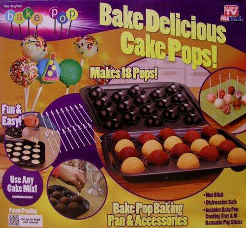 Cake pops - have fun with kids while baking 18 holes