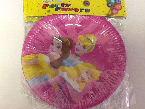 Princess kids PARTY BIG PAPER PLATES(10)