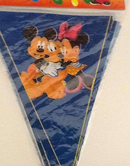 Mickey and minnie mouse kids PARTY BANNER