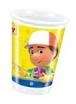 Handy Manny plastic cups (10)