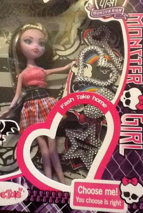 Monster high monster girl doll