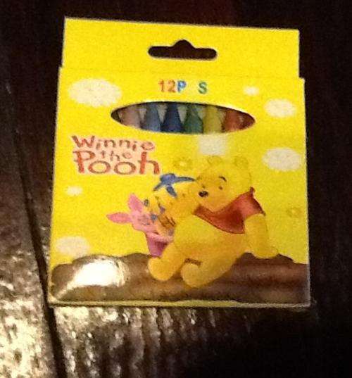 Winnie the pooh crayons - great party favor