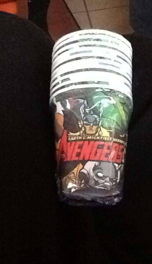 Avengers heroes kids party PAPER Cups  (10)