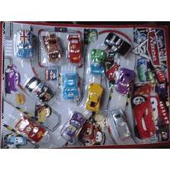 Cars lightning McQueen 12 cars in set - can be used for cake topper also