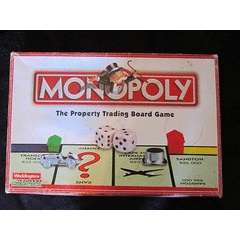 Monopoly - cheap version just to have extra one around the house or camping