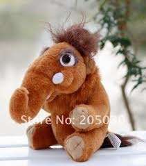 ICE AGE SOFT TOY -   +-20CM - mammoth baby