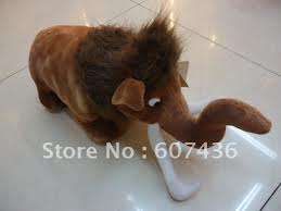 ICE AGE SOFT TOY -   +-28CM - mammoth