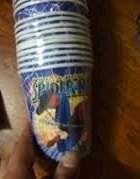 spiderman kids party paper CUPS / GLASSES (10)