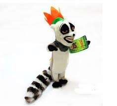 MADAGASCAR  SOFT TOY +-30CM - king julian