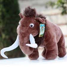 ICE AGE SOFT TOY -   +-24CM - mammoth