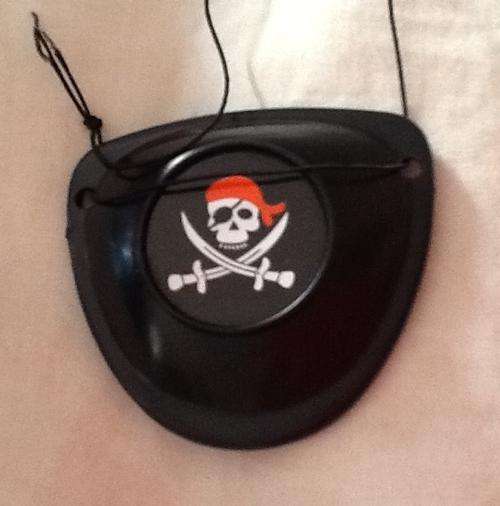 Pirate eyepatch, great party favor