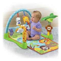 Fisher price baby activity mix and match musical gym
