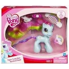 My little pony hasbro - rainbow dash hair play set - reduced price